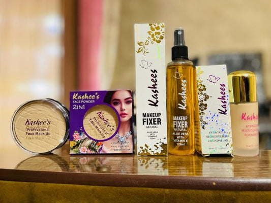 3 In 1 Kashee’s Deal, Foundation, Compact Powder,