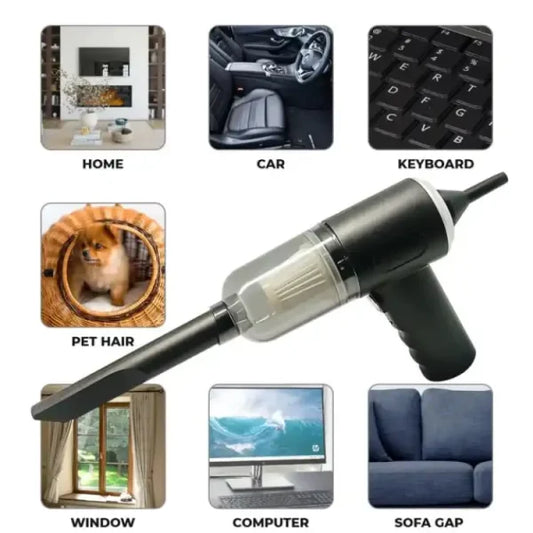 3 In 1 Portable Vacuum Cleaner Wireless Hand-hel