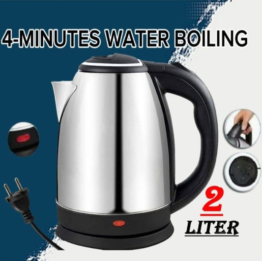 Automatic Electric Kettle 2.0l – Stainless Steel Hot Water