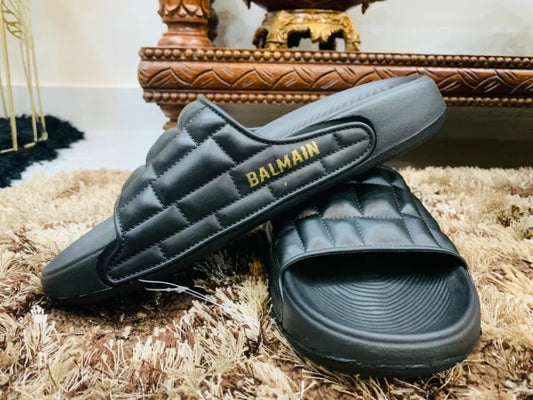 Balmain Men’s Thick Bottom Comfortable Cool Slippers