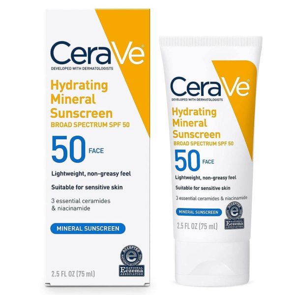 Cerave Hydrating Mineral Sunscreen Spf 100 Ml –