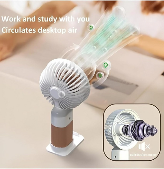 Portable Mini Rechargeable Fan – Single Speed Air